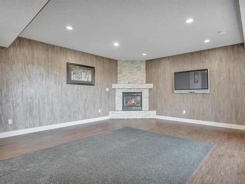 1253 Adamson Drive, Edmonton, AB - Indoor With Fireplace