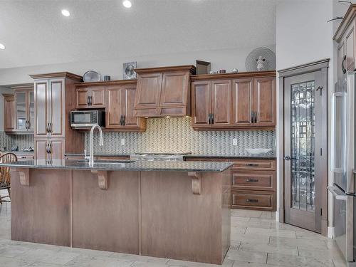 1253 Adamson Drive, Edmonton, AB - Indoor Photo Showing Kitchen With Upgraded Kitchen