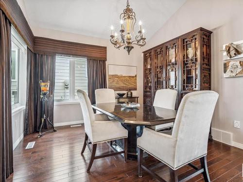 18343 Lessard Road, Edmonton, AB - Indoor Photo Showing Dining Room