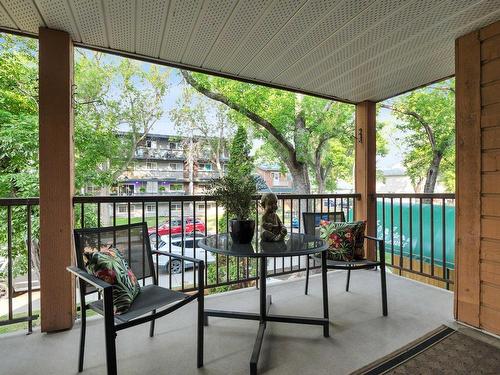 203 10421 93 Street, Edmonton, AB - Outdoor With Balcony With Deck Patio Veranda With Exterior