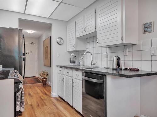 203 10421 93 Street, Edmonton, AB - Indoor Photo Showing Kitchen