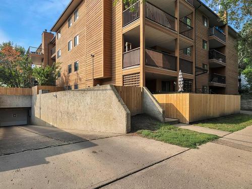 203 10421 93 Street, Edmonton, AB - Outdoor With Balcony With Exterior