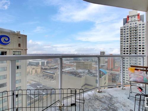 1801 10152 104 Street, Edmonton, AB - Outdoor With Balcony