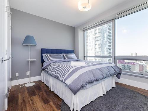 1701 11969 Jasper Avenue, Edmonton, AB - Indoor Photo Showing Bedroom