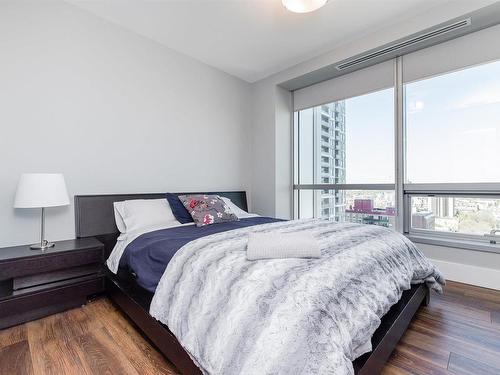 1701 11969 Jasper Avenue, Edmonton, AB - Indoor Photo Showing Bedroom