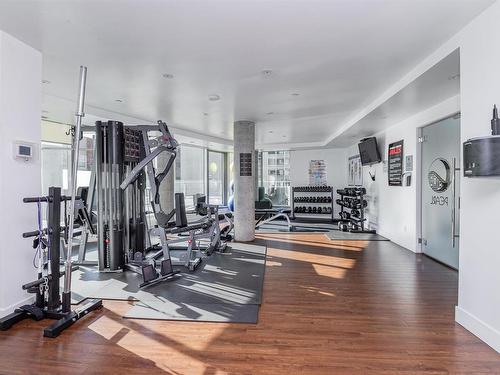 1701 11969 Jasper Avenue, Edmonton, AB - Indoor Photo Showing Gym Room