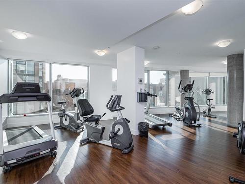 1701 11969 Jasper Avenue, Edmonton, AB - Indoor Photo Showing Gym Room