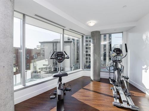 1701 11969 Jasper Avenue, Edmonton, AB - Indoor Photo Showing Gym Room