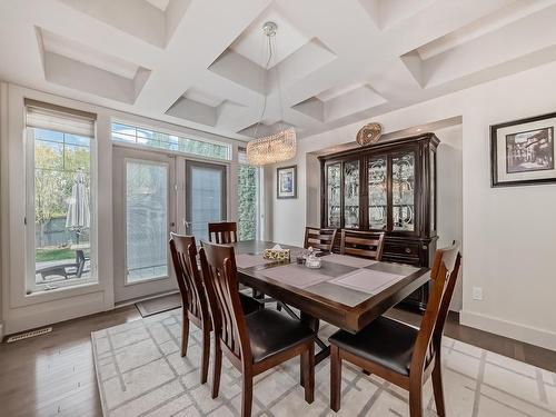 3503 Goodridge Bay Nw, Edmonton, AB - Indoor Photo Showing Dining Room