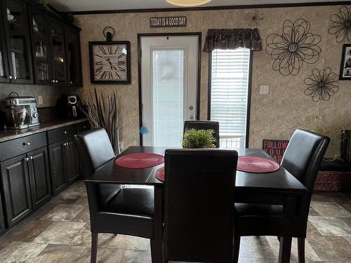 4607 57 Street, Two Hills, AB - Indoor Photo Showing Dining Room