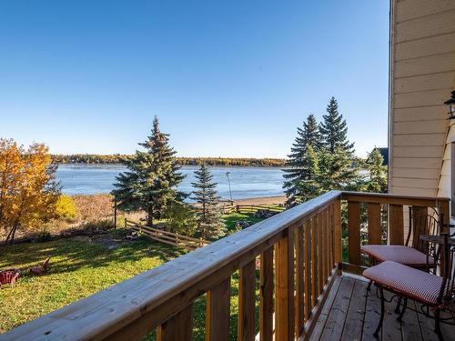 482 Lakeview Drive, Rural Lac Ste. Anne County, AB - Outdoor With Body Of Water With Balcony With Deck Patio Veranda With View