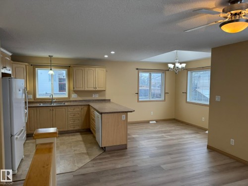 A&B 6404 -47 Street, Cold Lake, AB - Indoor Photo Showing Kitchen With Double Sink