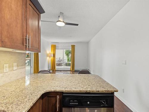 102 10524 77 Avenue, Edmonton, AB - Indoor Photo Showing Kitchen