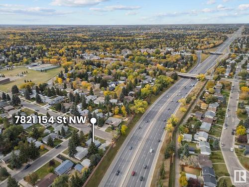 7821 154 Street, Edmonton, AB - Outdoor With View