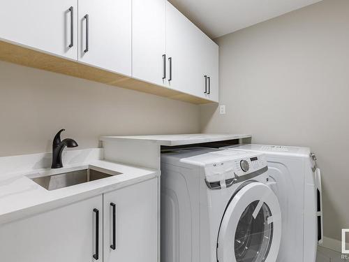 516 Merlin Landing Landing, Edmonton, AB - Indoor Photo Showing Laundry Room