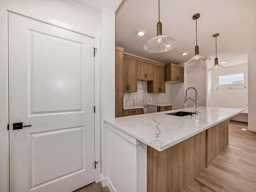 3344 168 Street, Edmonton, AB - Indoor Photo Showing Kitchen With Upgraded Kitchen