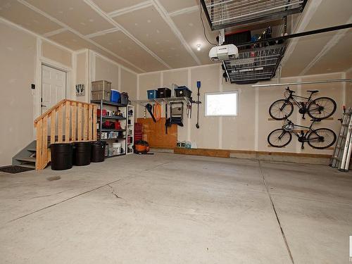 44 Amesbury Wynd, Sherwood Park, AB - Indoor Photo Showing Garage