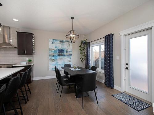 44 Amesbury Wynd, Sherwood Park, AB - Indoor Photo Showing Dining Room