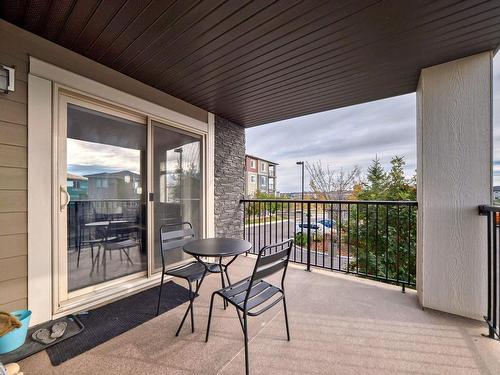 202 5390 Chappelle Road, Edmonton, AB - Outdoor With Deck Patio Veranda With Exterior