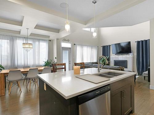 1540 151 Avenue, Edmonton, AB - Indoor Photo Showing Kitchen With Double Sink