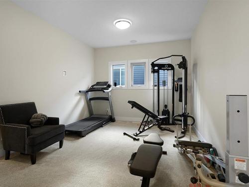 1540 151 Avenue, Edmonton, AB - Indoor Photo Showing Gym Room