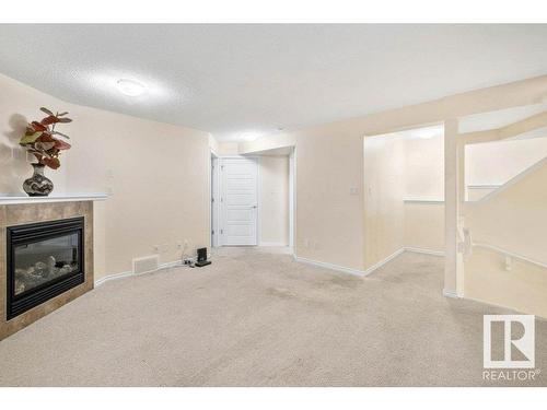 1566 34A Avenue, Edmonton, AB - Indoor With Fireplace