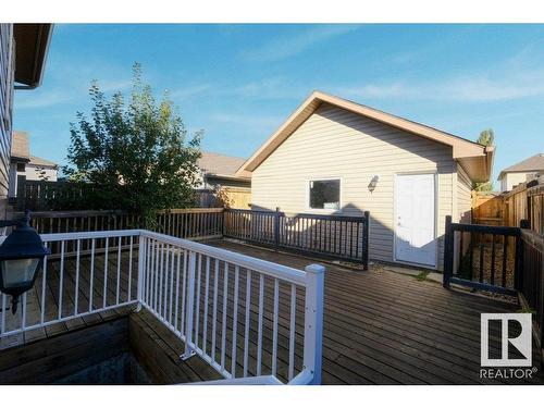 1566 34A Avenue, Edmonton, AB - Outdoor With Deck Patio Veranda With Exterior