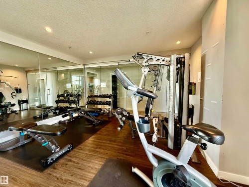 609 10238 103 Street, Edmonton, AB - Indoor Photo Showing Gym Room