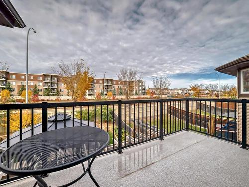 1528 Cunningham Cape, Edmonton, AB - Outdoor With Balcony With Exterior