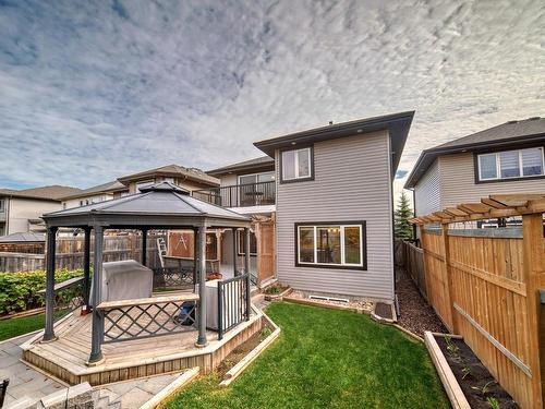 1528 Cunningham Cape, Edmonton, AB - Outdoor With Deck Patio Veranda With Exterior