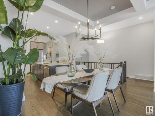 122 Edgewater Circle, Leduc, AB - Indoor Photo Showing Dining Room