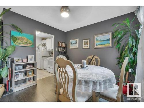 201 5125 Riverbend Road, Edmonton, AB - Indoor Photo Showing Dining Room