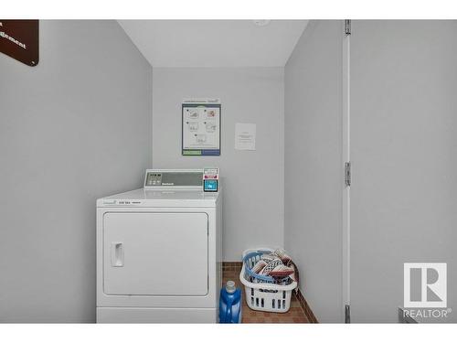 201 5125 Riverbend Road, Edmonton, AB - Indoor Photo Showing Laundry Room