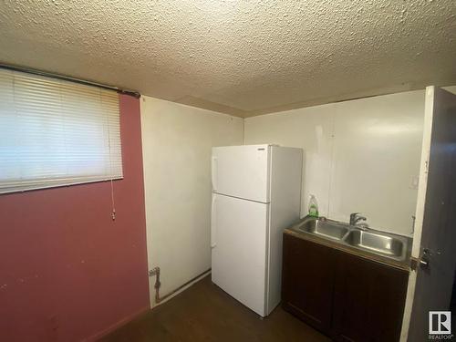 11523 91 Street, Edmonton, AB - Indoor Photo Showing Kitchen With Double Sink