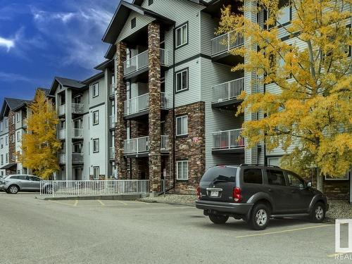 220 42 Summerwood Boulevard, Sherwood Park, AB - Outdoor With Balcony With Facade