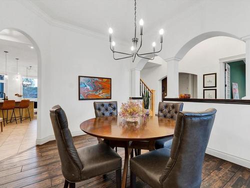 58 Greenfield Crescent, Fort Saskatchewan, AB - Indoor Photo Showing Dining Room