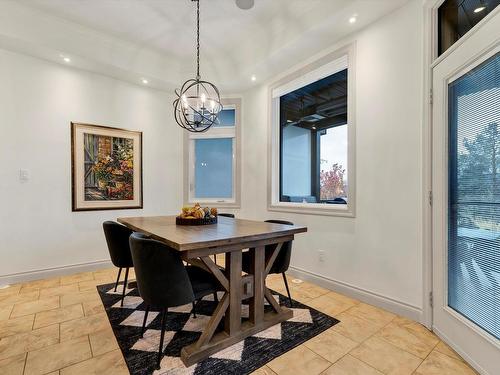 58 Greenfield Crescent, Fort Saskatchewan, AB - Indoor Photo Showing Dining Room