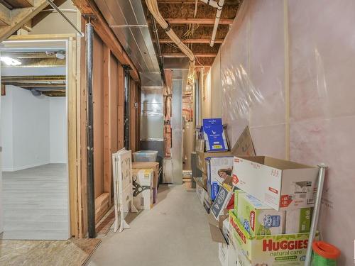 581 Mcdonough Way, Edmonton, AB - Indoor Photo Showing Basement