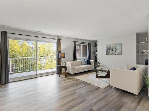 309 14810 51 Avenue, Edmonton, AB - Indoor Photo Showing Living Room