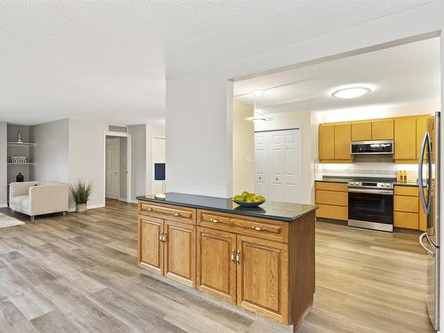 309 14810 51 Avenue, Edmonton, AB - Indoor Photo Showing Kitchen