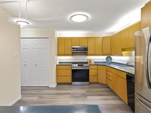 309 14810 51 Avenue, Edmonton, AB - Indoor Photo Showing Kitchen