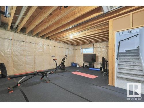 16007 34 Avenue, Edmonton, AB - Indoor Photo Showing Basement