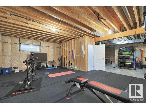 16007 34 Avenue, Edmonton, AB - Indoor Photo Showing Basement