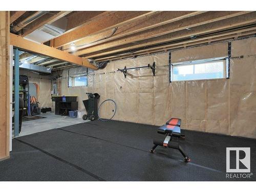 16007 34 Avenue, Edmonton, AB - Indoor Photo Showing Basement