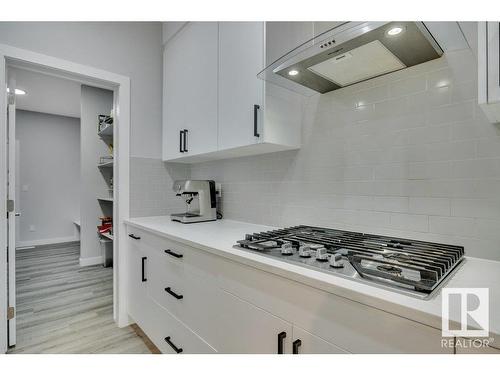 16007 34 Avenue, Edmonton, AB - Indoor Photo Showing Kitchen