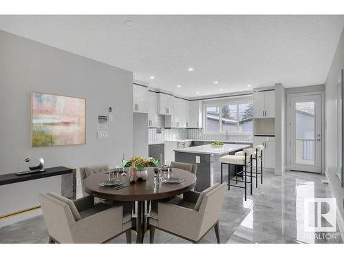 10219 151 Street, Edmonton, AB - Indoor Photo Showing Dining Room