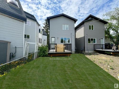 10219 151 Street, Edmonton, AB - Outdoor With Deck Patio Veranda With Exterior