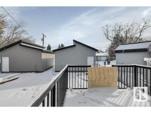 10219 151 Street, Edmonton, AB - Outdoor With Deck Patio Veranda With Exterior