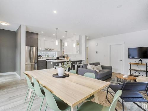 10426 126 Street, Edmonton, AB - Indoor Photo Showing Dining Room