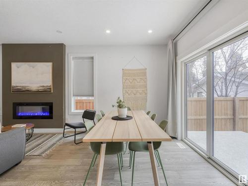 10426 126 Street, Edmonton, AB - Indoor Photo Showing Dining Room